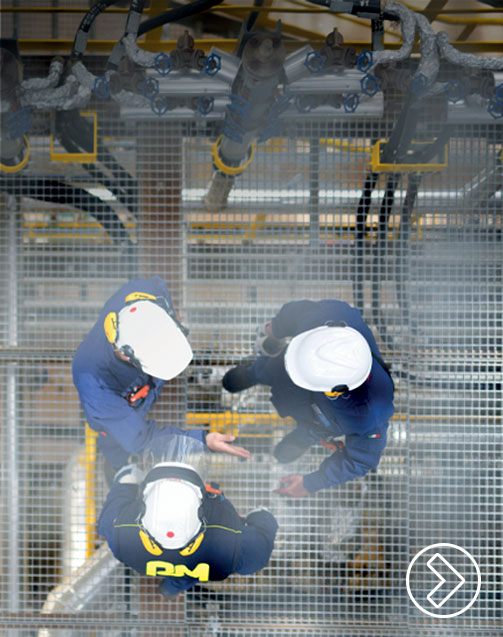 Brent Refinery - Le persone